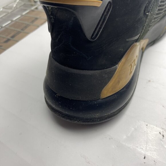 Nike Air Mars Jordan 270 Mens Sz 11 Basketball Shoes Black Gold CD7070-007 READ* - Picture 16 of 16